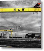 Belfast Shipyard 3 Metal Print