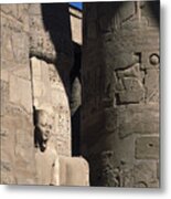 Belief In The Hereafter - Luxor Karnak Temple #1 Metal Print