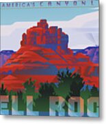 Bell Rock Arizona Metal Print