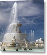 Belle Isle Scott Fountain Metal Print