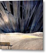 Bench Metal Print