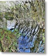 Bended Reflections Metal Print