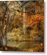 Beneath The Tree Metal Print