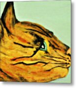 Bengal Kitty Metal Print