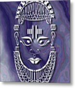 Benin Queen Mother Metal Print