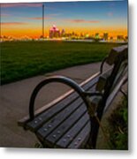 Best Seat In The House Metal Print