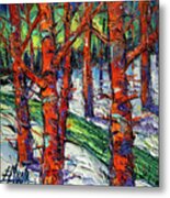 Bewitched Forest Metal Print