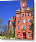 Biddle Hall In The Spring Metal Print