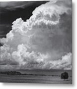 Big Puffy Cloud Metal Print