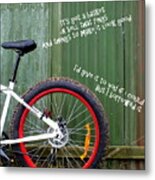 Bike Metal Print