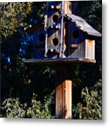 Bird Condos Metal Print