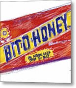 Bit O Honey Metal Print