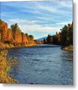 Bitterroot River Montana Metal Print