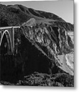 Bixby Bridge Metal Print