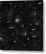 Black Stones Metal Print