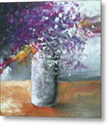Bloom Where You Are Planted Metal Print
