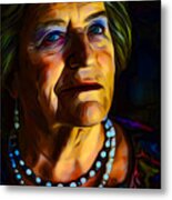 Blue Eyes Metal Print