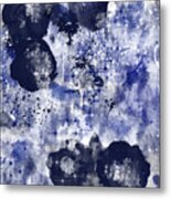 Blue Nebula Metal Print