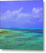 Blue Paradise Metal Print