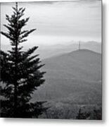 Blue Ridge Mountains Landscape Metal Print