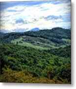 Blue Ridge Parkway Views - Buffalo Mountain - Floyd Virginia Metal Print