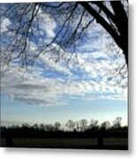 Blue Skies Smiling At Me Metal Print