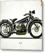 The R32 Motorcycle Metal Print