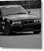 Bmw Tire Rack 93 On Track Metal Print