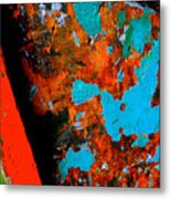 Boat Abstract Metal Print