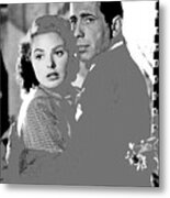 Bogart Ingrid Bergman #3 Casablanca 1942-2016 Metal Print