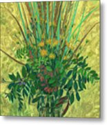 Bouquet From The Finnish Bay Metal Print