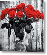 Bouquet Of Roses Metal Print