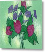 Bouquet Metal Print