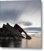 Bow Fiddle Rock At Sunrise Metal Print