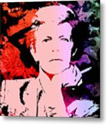 Bowie Alive In Color Metal Print