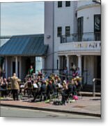 Brass Band At The Pier Metal Print