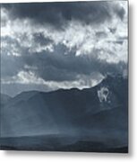 Breaking Light Metal Print