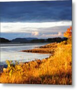 Breathing The Autumn Air Metal Print