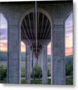 Bridge Across The Valley Metal Print
