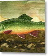 Brook Trout Metal Print