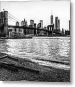 Brooklyn Bridge - Nyc Metal Print