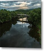 Buchanan James River Bridge Metal Print