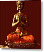 Buddhist Statue Metal Print