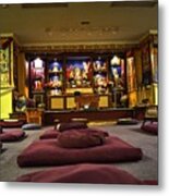 Buddhist Worship Metal Print