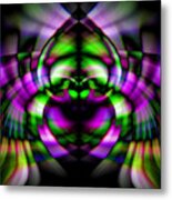 Bug With Wings Metal Print