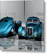 Bugatti Atlantic 1938 Metal Print