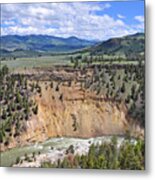Bumpus Butte Yellowstone Metal Print