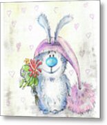 Bunny Metal Print