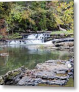 Burgess Falls Metal Print