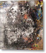 Burn Crackle Fizz Metal Print